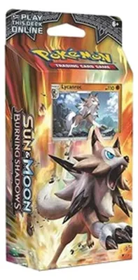 Obrázok produktu pre Pokemon Burning Shadows: Lycanroc Theme Deck