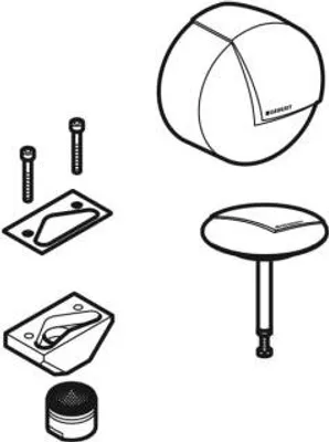 Produktbild von Geberit 241989211 Fertigbauset