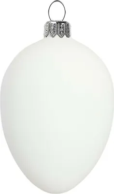 Produktbild von Mini-Ostereier matt weiß