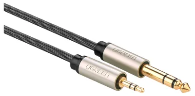 Obrázok produktu pre Ugreen AV127, 3.5mm, Samec, 6.35mm, Samec, 5 m, Šedá
