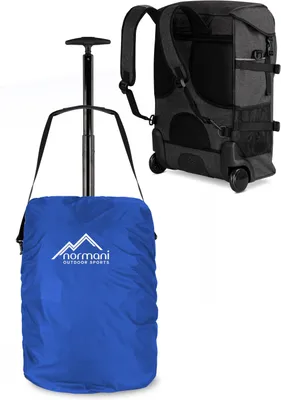 Produktbild von normani Rucksack mit Trolleyfunktion 37 L und Regenüberzug