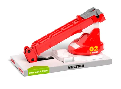 Image de MultiGO Fire - grue de pompiers pour la voiture d'Igráček