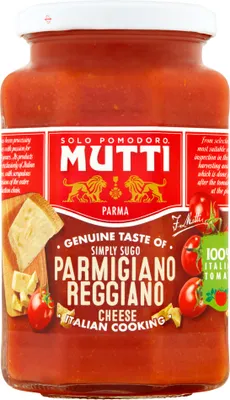 Produktbild von Mutti Tomatensoße und Parmigiano Reggiano Käse 400 G