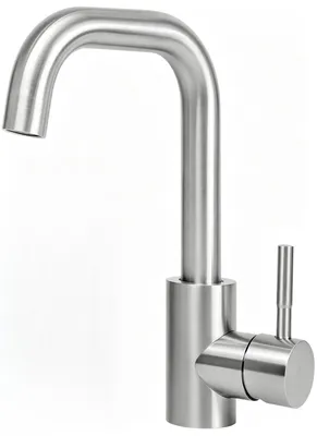 Produktbild von Waschbeckenarmatur, Badezimmerarmatur, Einhebelmischer, Edelstahl