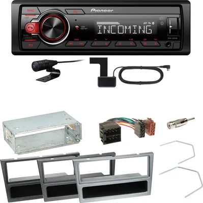 Produktbild von Pioneer MVH-330DAB Bluetooth DAB Einbauset für Opel Omega B Meriva A Agila Vivaro