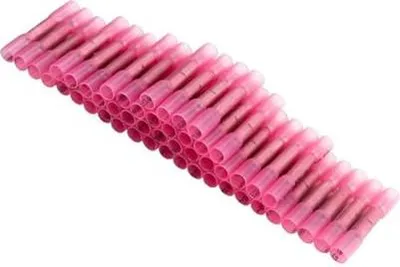 Produktbild von 30 Stück Quetschverbinder, 22-16 AWG Kabelverbinder Wasserdicht Stoßverbinder mit Schrumpfschlauch Isolierte Schrumpfverbinder