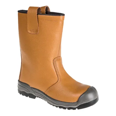 Immagine prodotto di Portwest FW13 Steelite Rigger stivali di sicurezza S1P CI (con sovraccoperta) Tan taglia 45