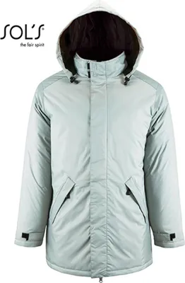 Image de SOLs 02109 | Veste Femme avec doublure matelassée Robyn - Couleur : Metal Grey - Taille : S