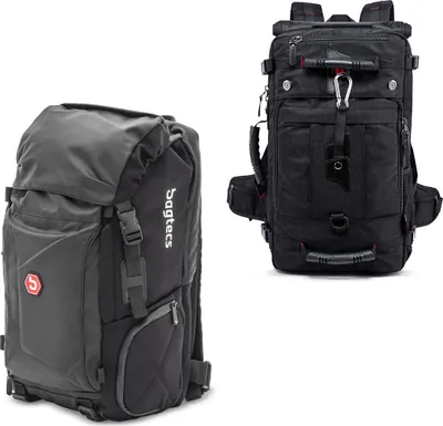 Immagine prodotto di Set zaino # HX5 borsa posteriore impermeabile 45Ltr con porta casco e