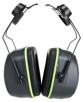 Clip-On Gehörschutz, Grau, für Standardhelme, 1 Stück