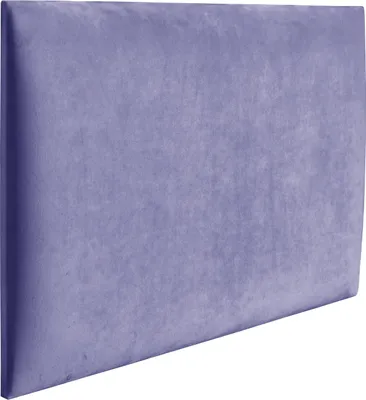 Produktbild von RAVIO Wandpaneel Wandkissen als Kopfteil für Bett 3D Wandverkleidung mit Schaumstoff Wandpolster Wanddeko (70 x 40 cm, Farbe: Hellviolett - Magic Velvet 2248)