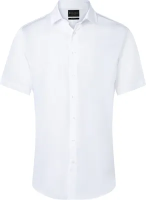 Produktbild von KARLOWSKY Herren Hemd ACTIVE-STRETCH Kurzarm Kent Slim-Fit Weiß 2XL