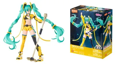 Produktbild von Dickie Toys Blokees Fantastics Hatsune Miku Vivid