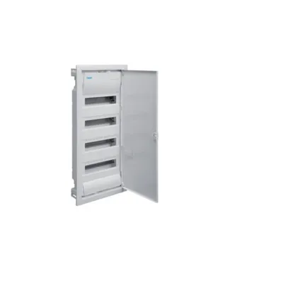Immagine prodotto di Quadro di distribuzione piccolo Hager da incasso, 4 file (VU48NC)