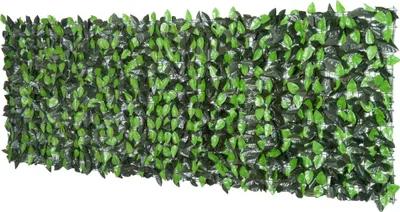 Obrázok produktu pre Umelý živý plot, materiál PE, na vonkajšie použitie, zelený, 300x100 cm