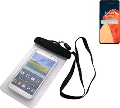 Produktbild von K-S-Trade Schutz Hülle Handy Hülle Kompatibel mit OnePlus 9 Beach Bag wasserdicht 16cm x 10cm Schutzhülle Staub Sand Flachwasser Beachbag Case