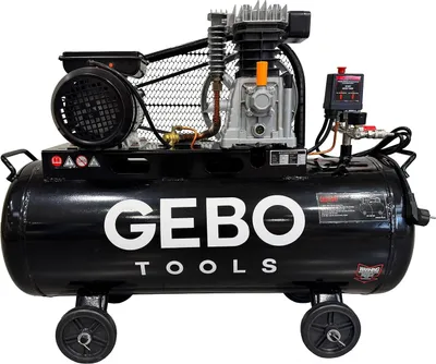 Immagine prodotto di Compressore d'aria da 220 V, gonfiatore per pneumatici, kit di gonfiaggio per pneumatici 100 litri, 3 HP, 8 bar, pompa d'aria fuoristrada per suv, camion, auto, biciclette, palloni, materassi ad aria, barche gonfiabili, Gebo Tools