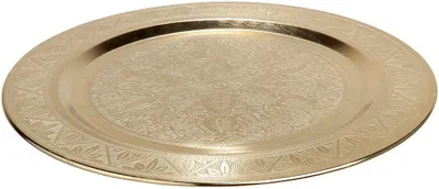 Obrázok produktu pre GILDE Dekoteller Argore goldfarben Metall