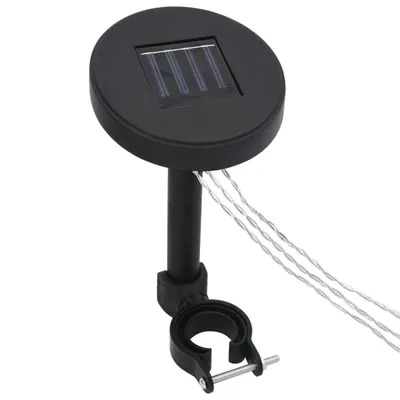 Zdjęcie produktu dla vidaXL Lampiony ogrodowe LED z panelem słonecznym