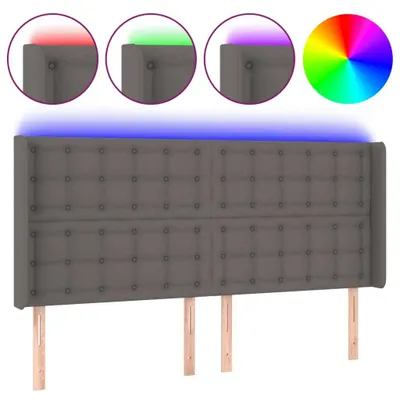 Produktbild von VidaXL 3124160, Grau, Baumwolle, Polyester, Polyvinylchlorid (PVC), 2030 mm, 118 cm, 128 cm, 160 mm