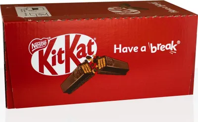 Produktbild von KitKat Classic Riegel 24 x 41,5g - Knuspriger Waffelriegel mit Milchschokolade im Vorratspack