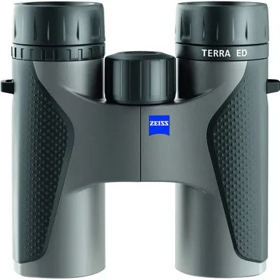 Produktbild von Zeiss 523204 Terra ED 10X32 Fernglas, 10-fache Vergrößerung, 32mm Objektivdurchmesser, 112m Sehfeld auf 1000m