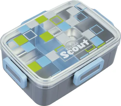 Immagine prodotto di Scout sacco per il pranzo Lunchbox Squares grigio