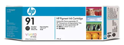 Produktbild von HP 91, Photo black, 775 ml, 12 cm, 20 - 80, 5 - 40 °C, 15 - 35 °C