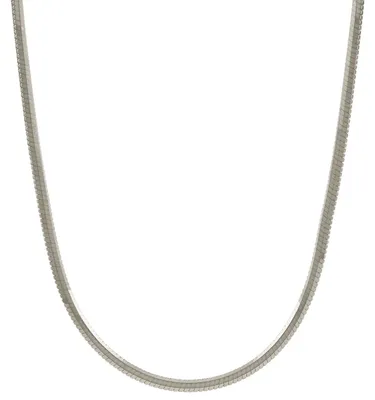 Produktbild von Silberkette Schlangenkette Länge 45cm - Breite 1,2mm - 925 Silber