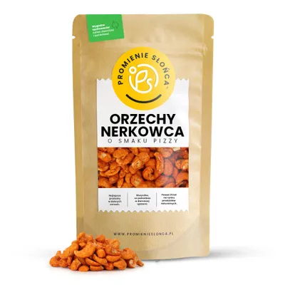 Zdjęcie produktu dla Orzechy Nerkowca o Smaku Pizzy 250 g