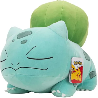 Produktbild von Pokemon Plüschfigur - schlafender Bisasam (45cm) Kuscheltier Stofftier Plüschtier