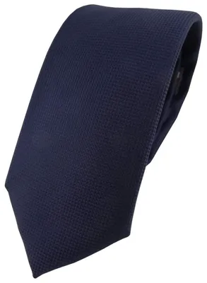Productafbeelding van Mode Stropdas - Fijn Dotted - 7 cm Breed - Donkerblauw