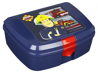 Feuerwehrmann Sam Lunchbox, 1 l, 18 x 13,5 x 6 cm