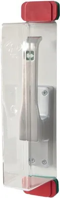 Produktbild von Fluchttrhaube Typ D2 Sicherung von Treibriegeln Macrolon-Kunststoff transparent