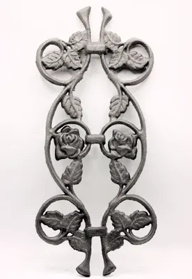Produktbild von UHRIG Wundervoller Gartensticker, stilvolles Ornament aus Gusseisen für z.B. Zaun, Geländer uvm.