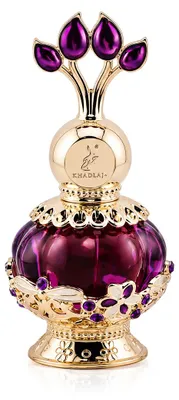 Imagen del producto de Khadlaj - Aceite perfumado con aroma a musgo púrpura, 20 ml