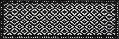 Produktbild von Salonloewe TABUK BLACK & WHITE Fußmatte Wohnmatte 60 x 180 cm