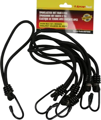 Produktbild von Stretch elastisch mit Haken 6 Stück