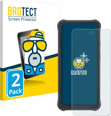 Produktbild von 2x BROTECT Schutzfolie für Cubot King Kong 8 Displayschutz Displayschutzfolie Folie Matt Entspiegelungsfolie