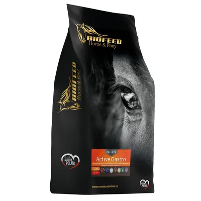 Produktbild von BIOFEED Active Gastro Pellets – Cobs für Pferde, 25 kg