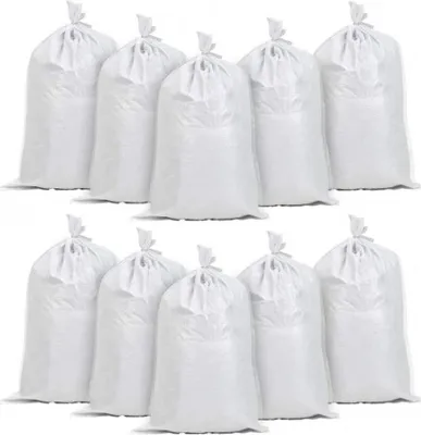 Produktbild von 10x Sandsäcke 40x60cm, mit Sackband PP Sandsack