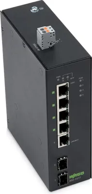 Image de WAGO Industrial-ECO-Switch;5 Ports 1000Base-T;2-Slot 1000BASE-SX/LX 852-1417