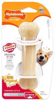 Produktbild von Nylabone Extreme, Kau- und Zahnspielzeug für Hunde, Hundeknochen, für aggressiv