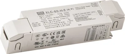 Produktbild von MEANWELL XLC-60-H-DA2SN AC-DC-LED-Netzteil CP 60W Dali-2 Push-Dimm
