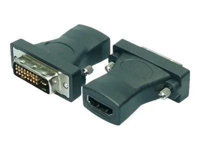 Zdjęcie produktu dla Adapter wideo LogiLink - HDMI żeńskie na DVI-D