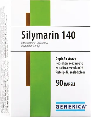 Productafbeelding van Generika Silymarin, 140 capsules