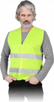 Zdjęcie produktu dla Kamizelka odblaskowa ostrzegawcza OX-LUMI XL