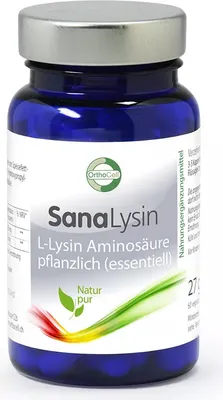 Produktbild von SanaLysin - essentielle Aminosäure 60 Kapseln á 450 mg