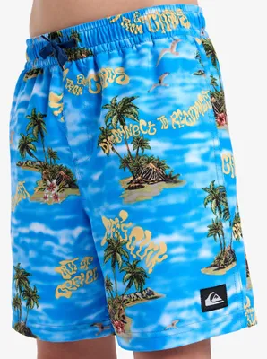 Image de Quiksilver Everyday Straight Volley14 Badeshorts Blau 8 Years Junge Blau 8 Years