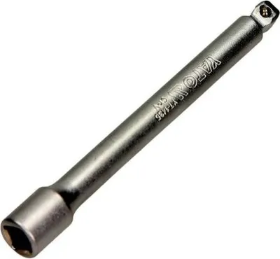 Zdjęcie produktu dla Yato YT-1435, Pojedynczy artykuł, Przedłużacz, Stal chromowo-wanadowa, 1/4", Chrom, 6.3 mm
